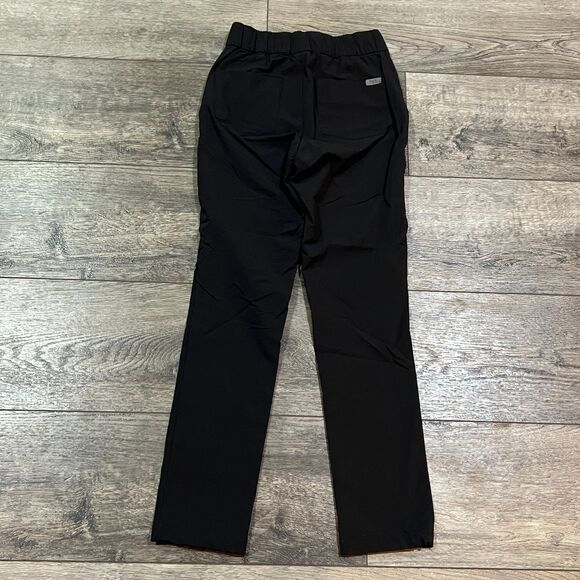 FIGSPRO Skinny Zip Fly Trouser™ Black Pants - Women's Size XXS - Picture 6 of 10